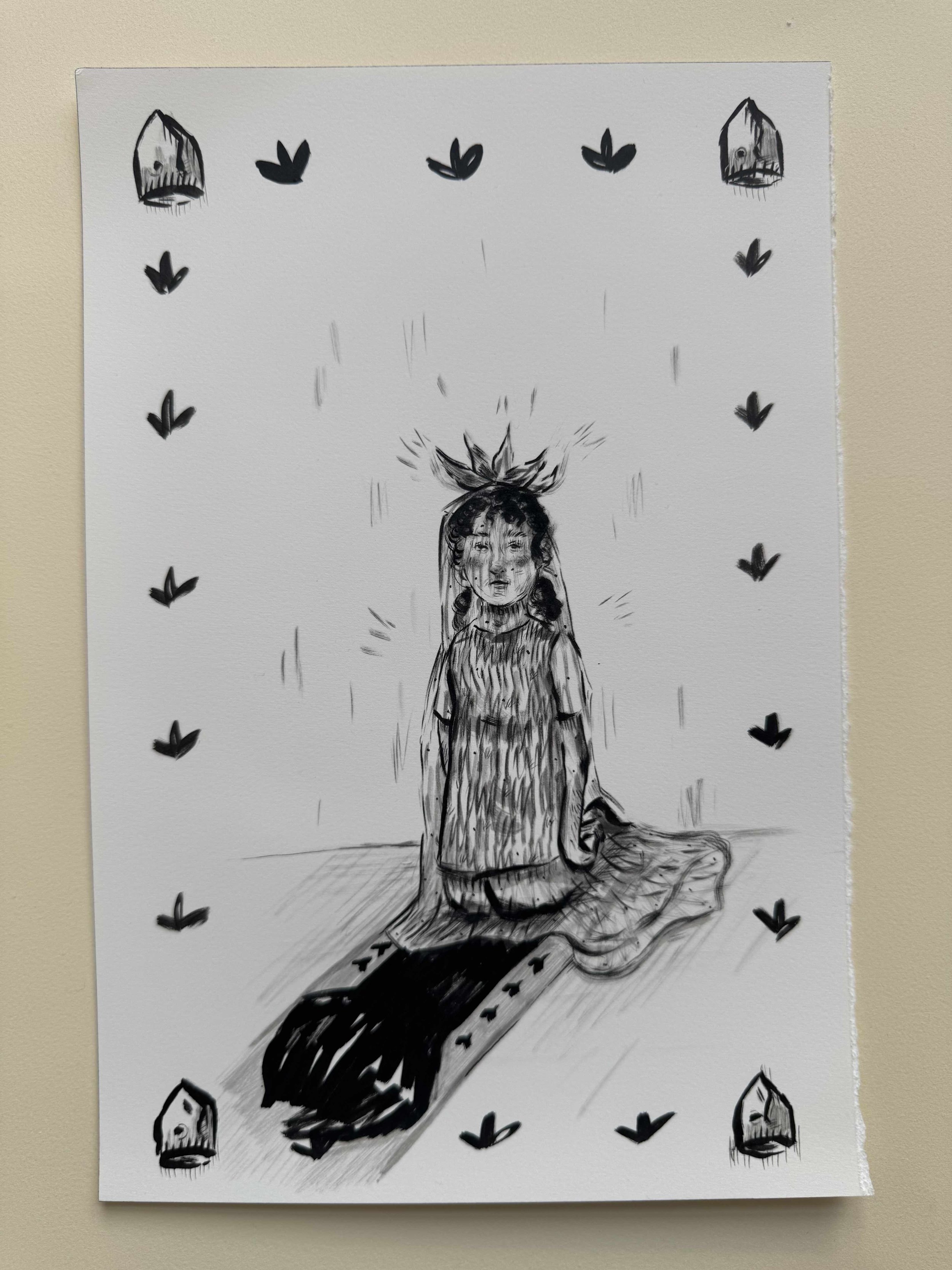 Remembrance, 12 x 8 inches