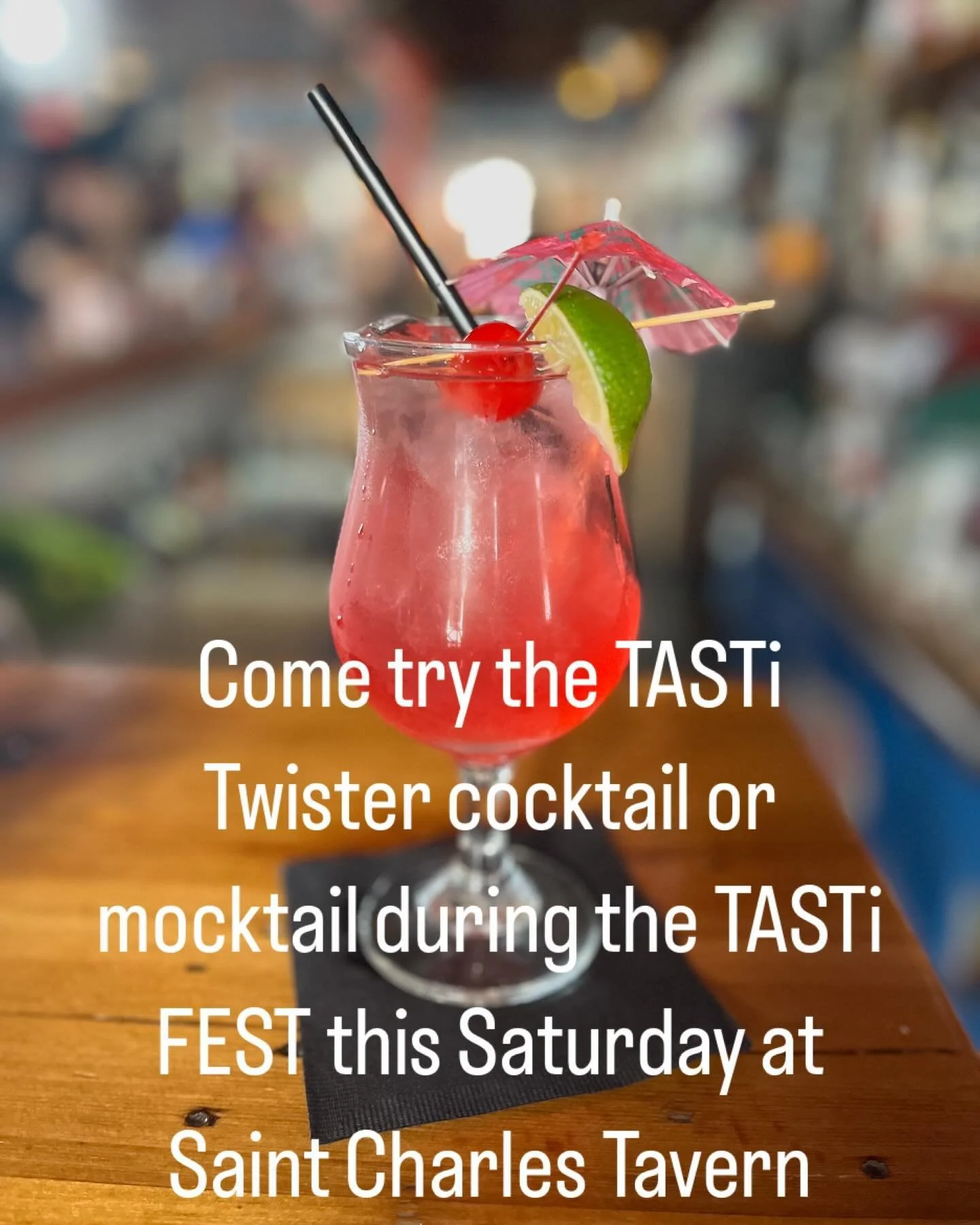 We have a signature drink for the special occasion!  Thanks so much to @erin_alyssa_az @reardonolivia and @saintcharlestavern