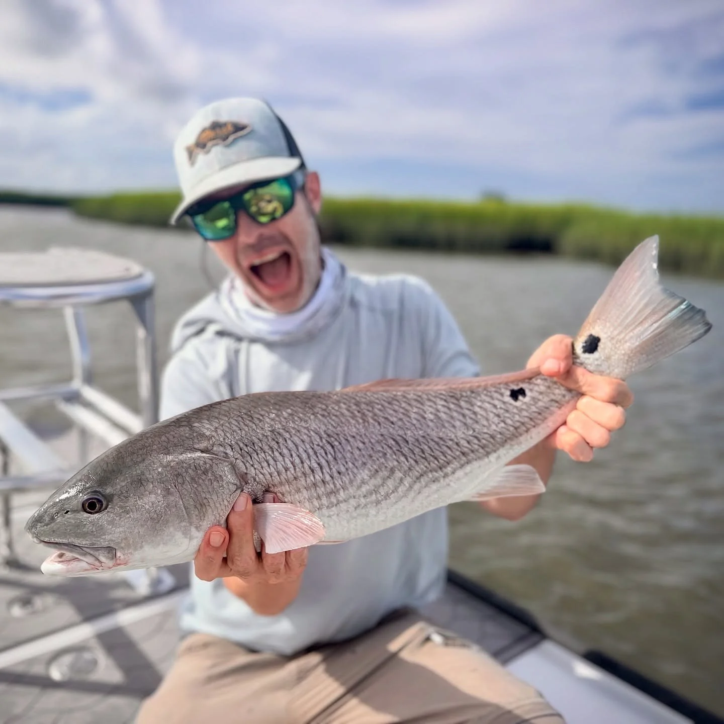 Ole 2 spot Josh&hellip;
.
.
.
#talltidescharters #talltidestravels #redfish #savannahgeorgia #orvisendorsedoutfitter