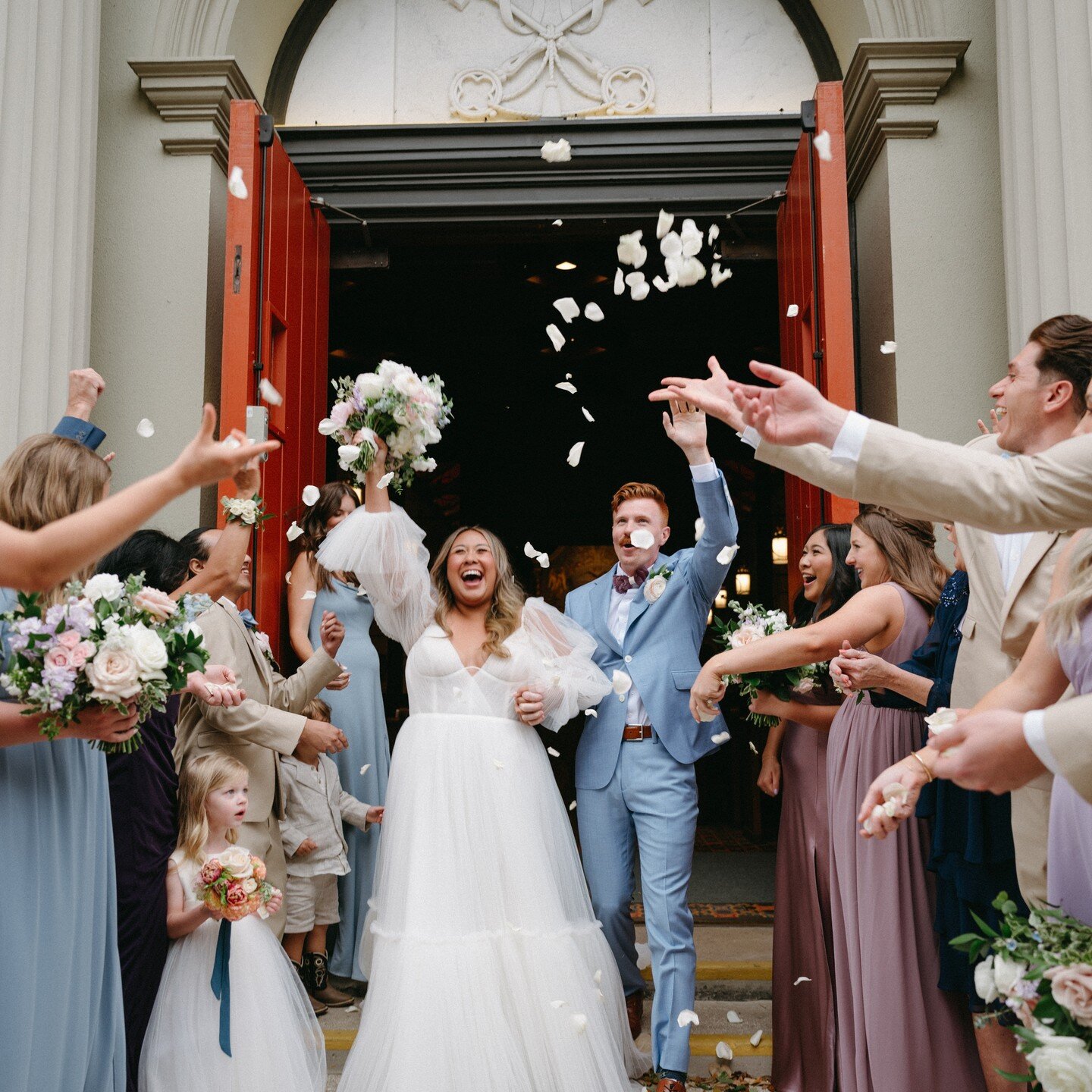 We absolutely loved creating the florals for Eunice + James. Their joy, is our joy. &lt;3

Planning and Design: @wovenandrevel 
Photo: @lunicvisuals 
Video: @msmimage 
Hair and Makeup: @studiobride 
Rings: @lubeckgoldsmiths 
Gown: @alenaleenabridal @