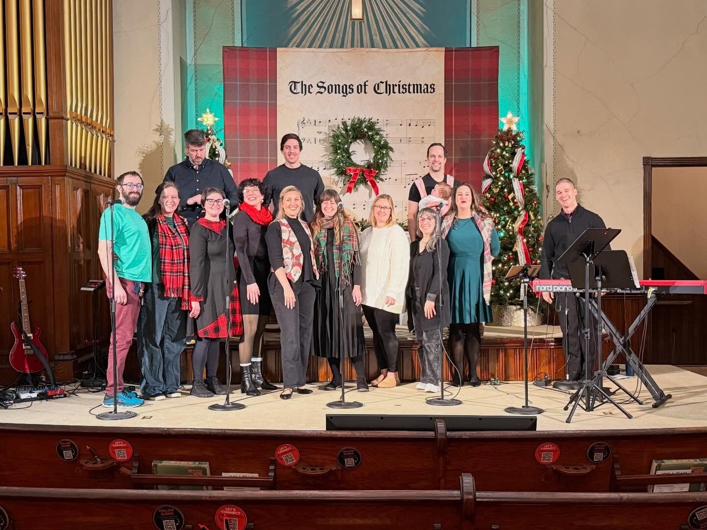 What a full and fun weekend together at The Foundry! 
- Our first choir!
- Women&rsquo;s Holiday Hang
- 10 years of serving 10:12 Sports 
- post church crafts with Art Easy.