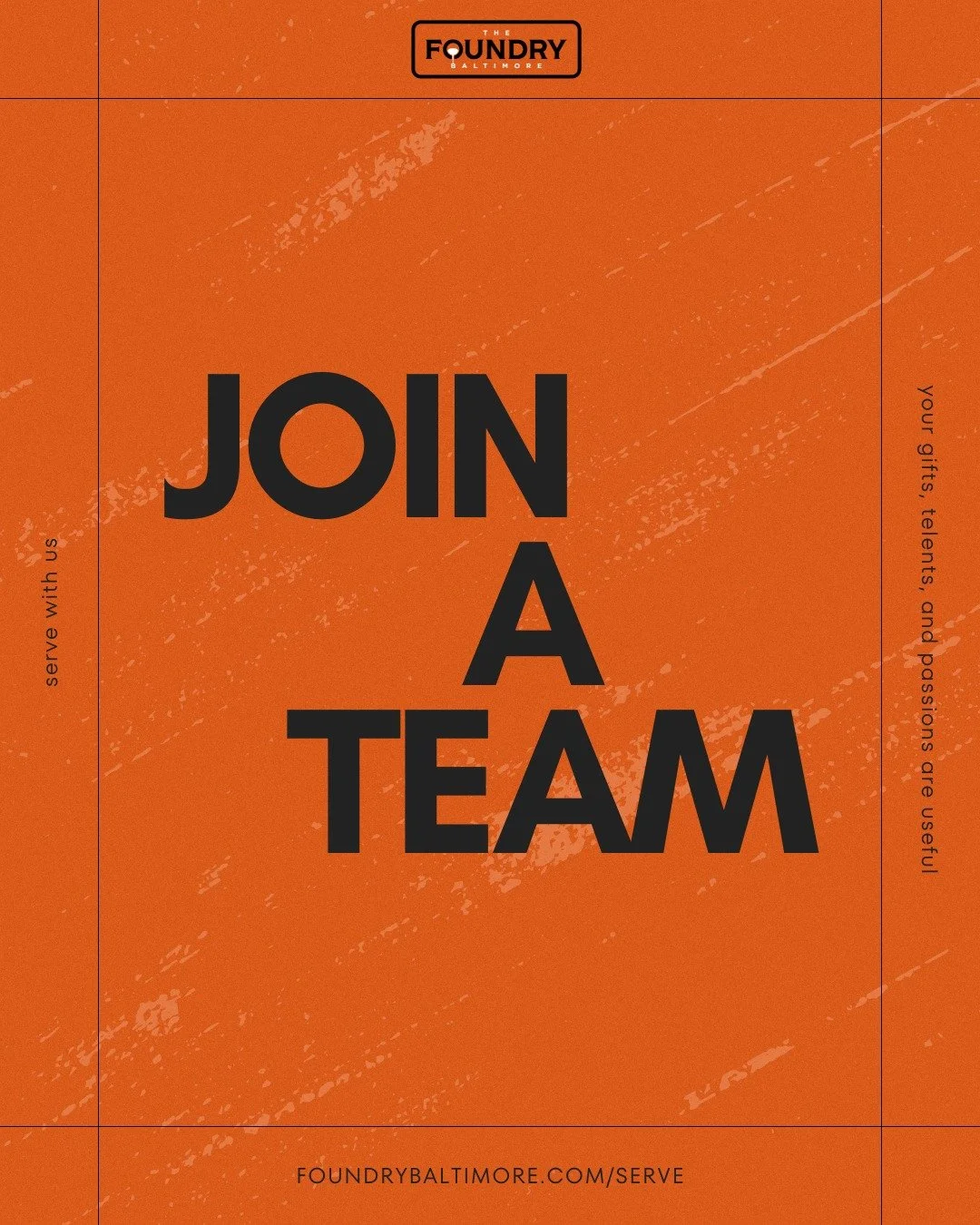 One of the best ways to get involved and connected at our church is to join a team.  When you serve on a team, you'll work side by side with others, using your gifts and talents to help people experience and explore Jesus.  To learn more about our te