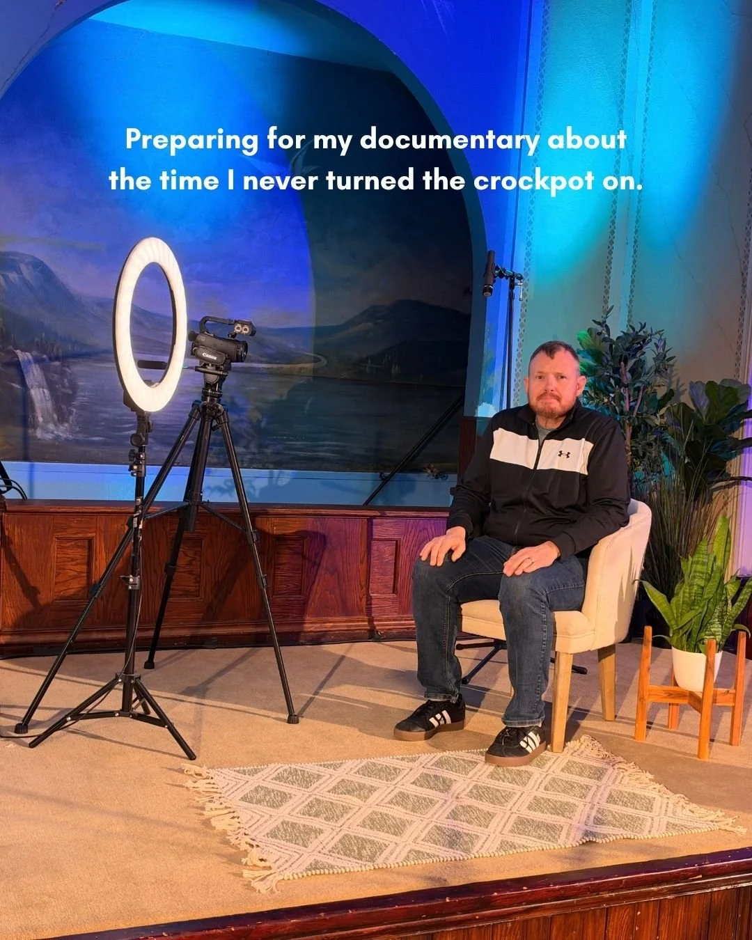 POV: Scott preparing for his documentary about the time he never turned the crockpot on. 

If you missed Sunday's message (and the context for this meme), you can catch it on our YouTube.