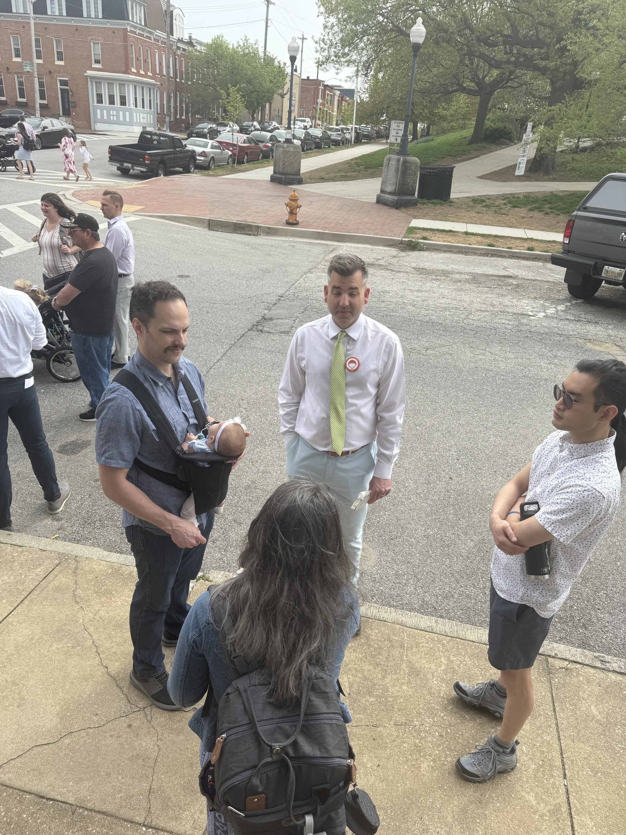 Hanging out After Church