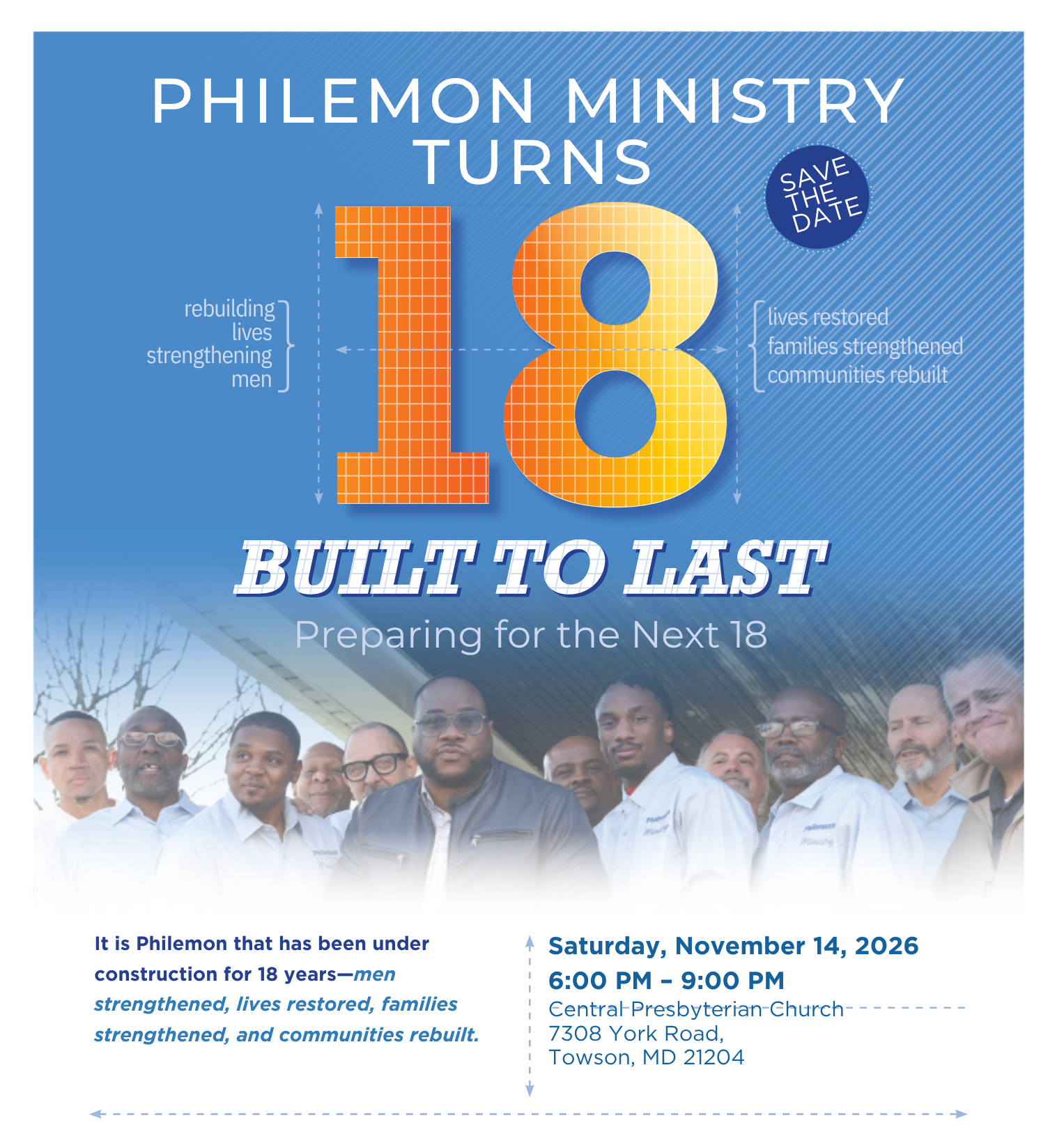 Philemon Ministry Banquet Poster