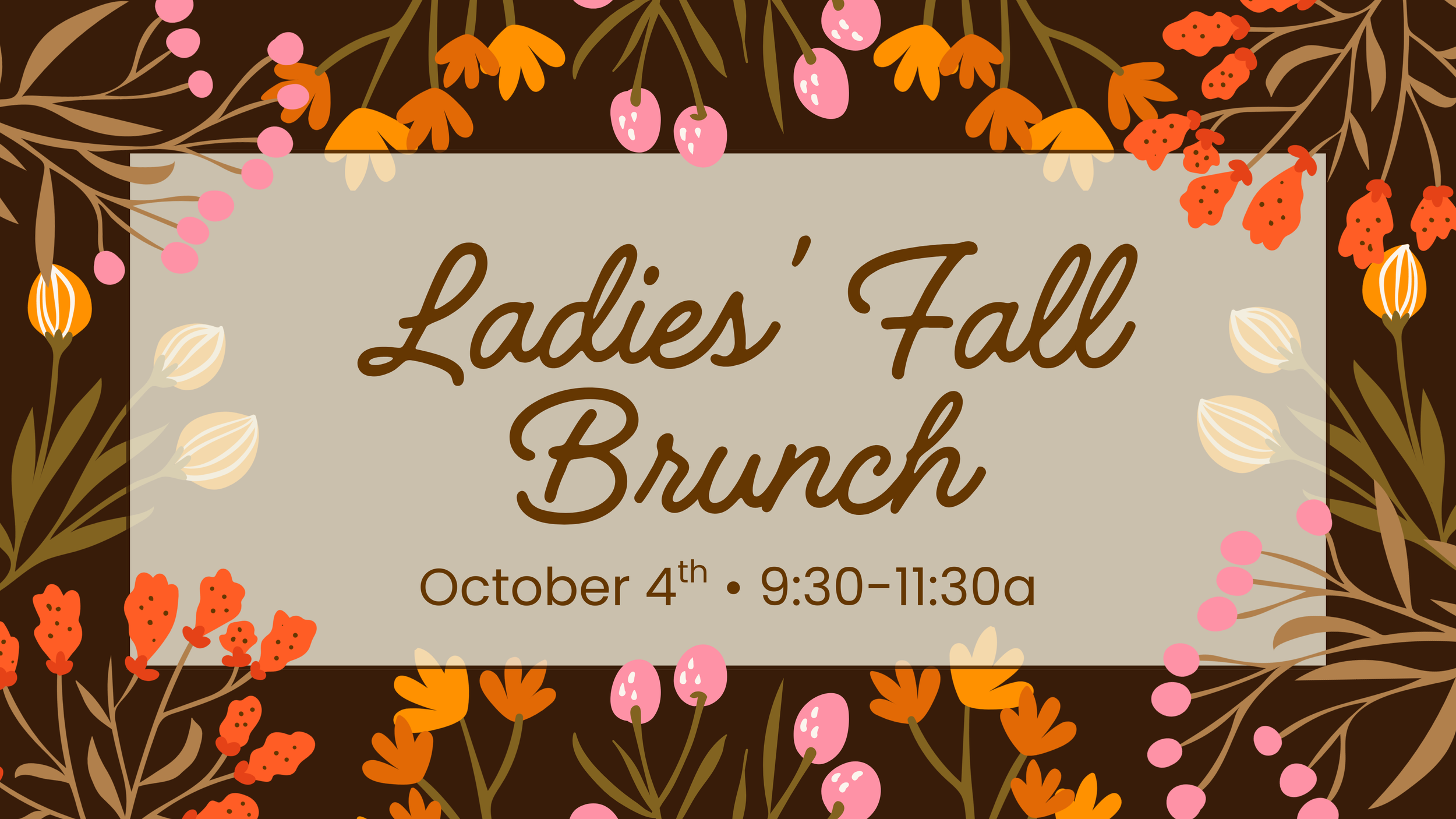 Ladies' Fall Brunch