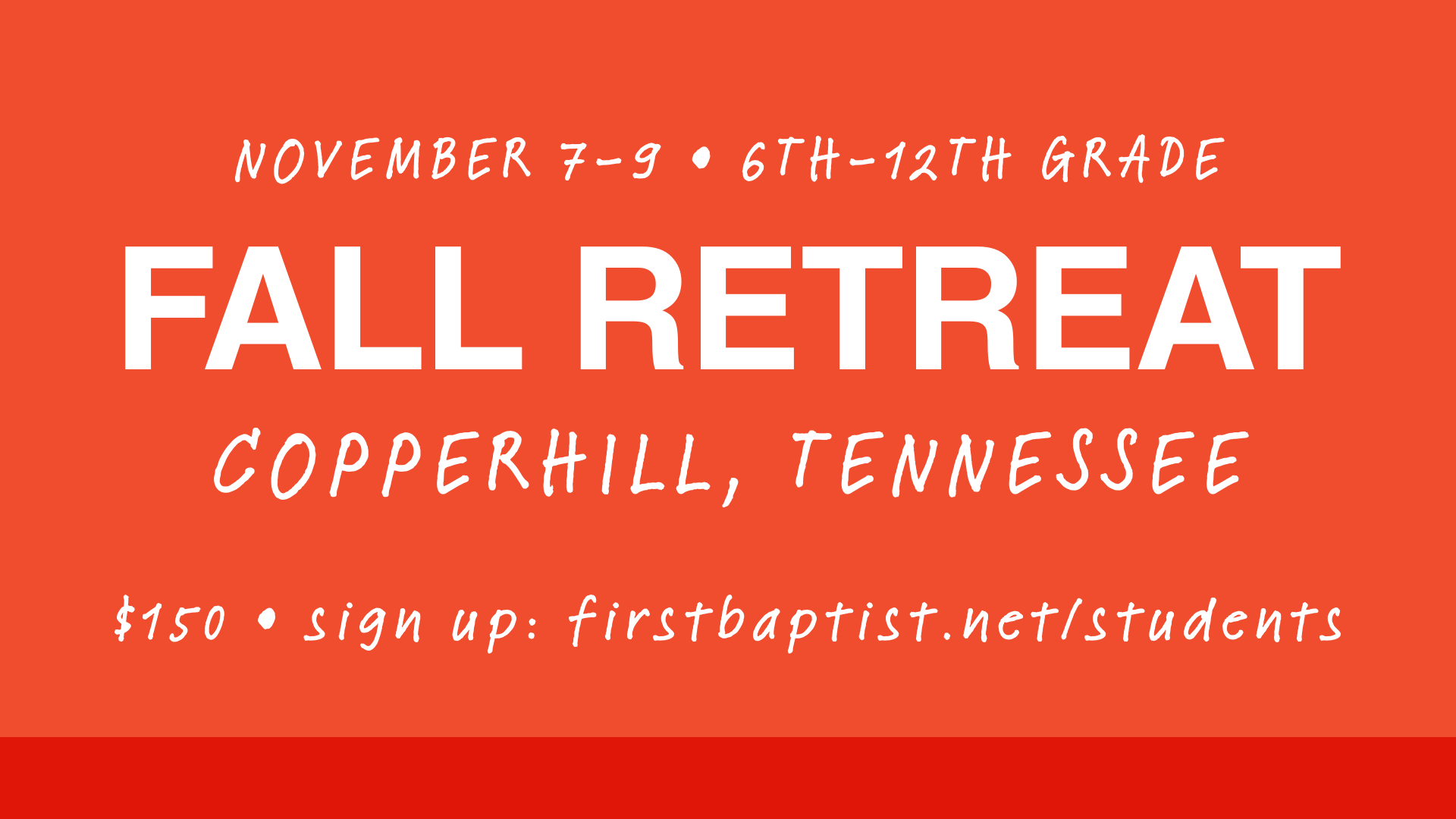 LSM Fall Retreat