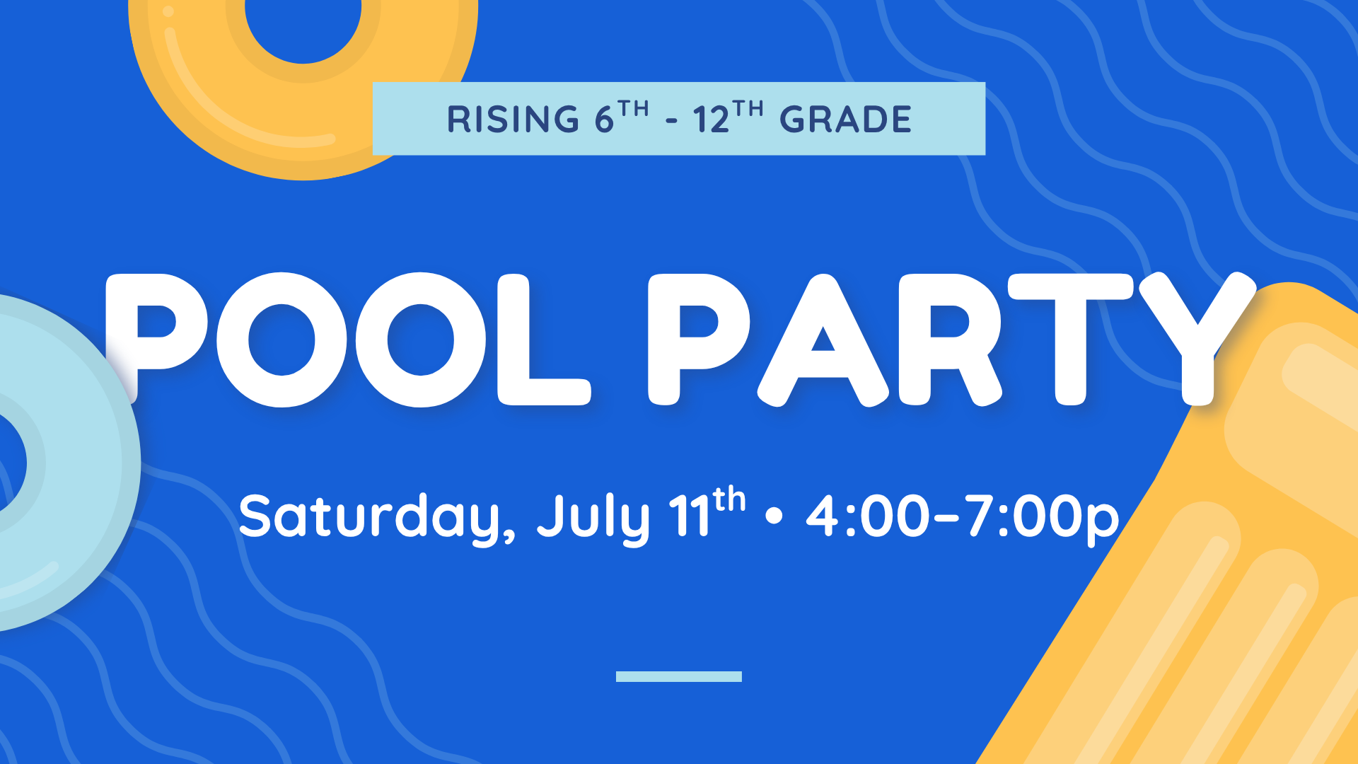 Student Pool Party