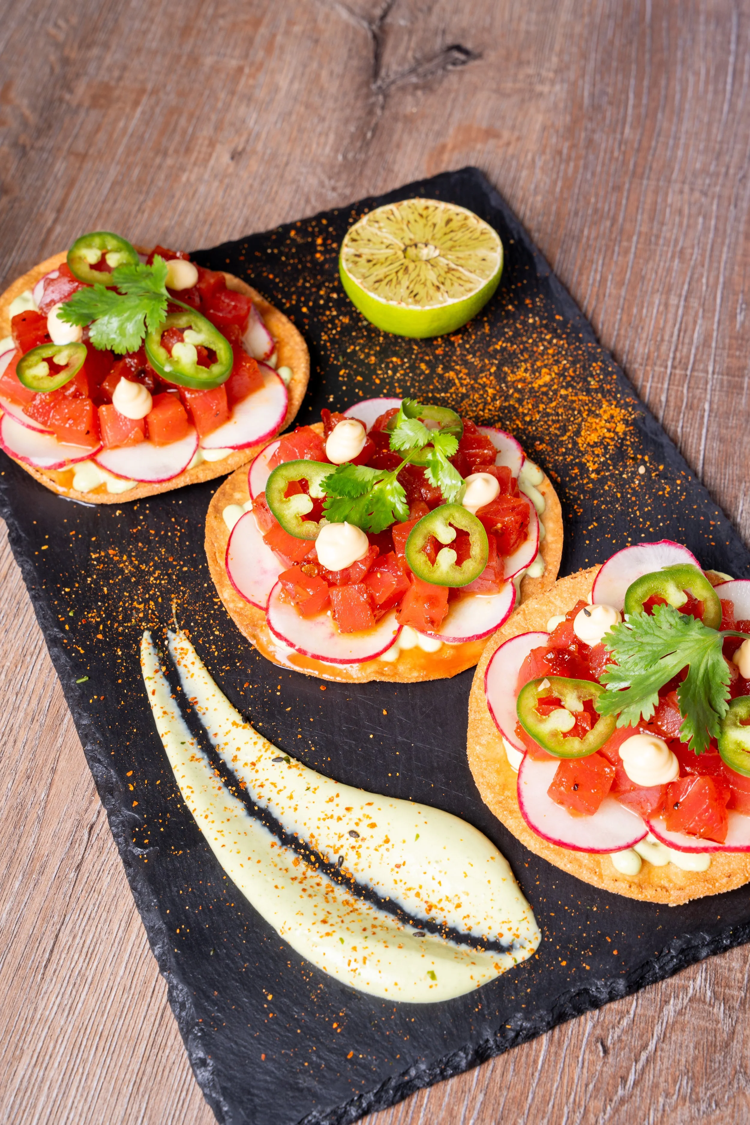 Tuna Tostada