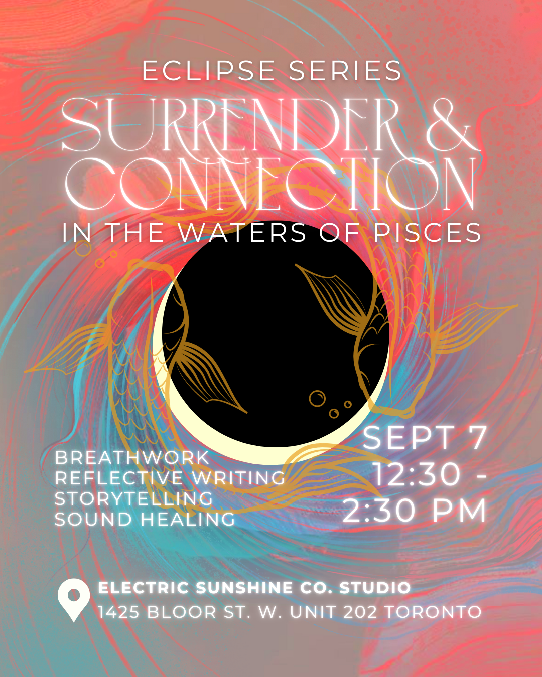 Eclipse Series: Surrender & Connection in the Waters of Pisces