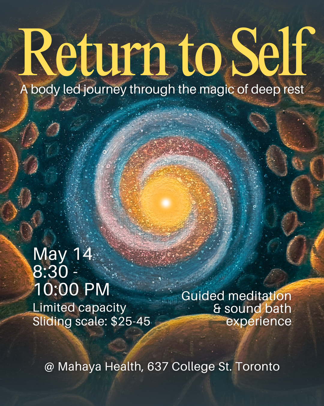 Return to Self: A guided meditation & sound bath experience