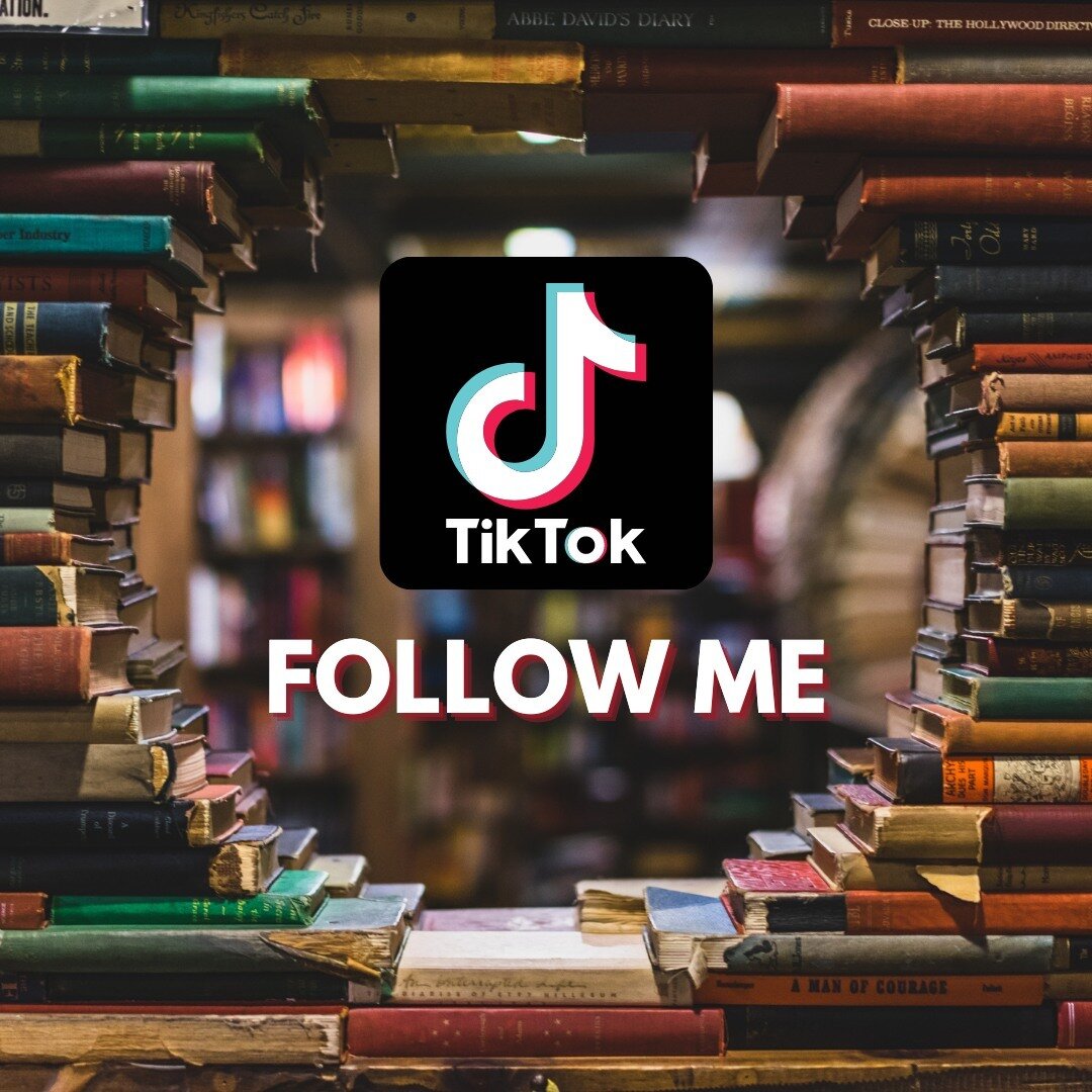 Are you as obsessed with TikTok as I am?
I would love it if you would follow me there. 
@authormvellis

#FollowMeFriday