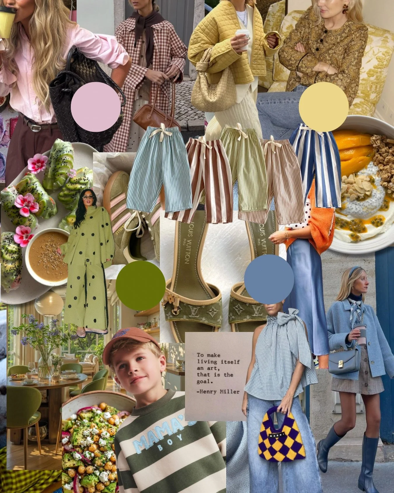 Morning coffee. Market florals. The right (light) jacket.
Comment for the full edit of pieces inspiring me this spring.