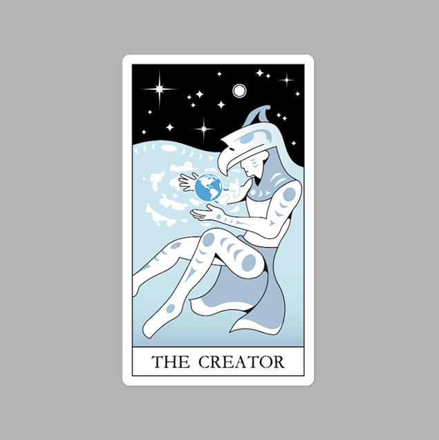 Tarot Card Sticker - The Creator