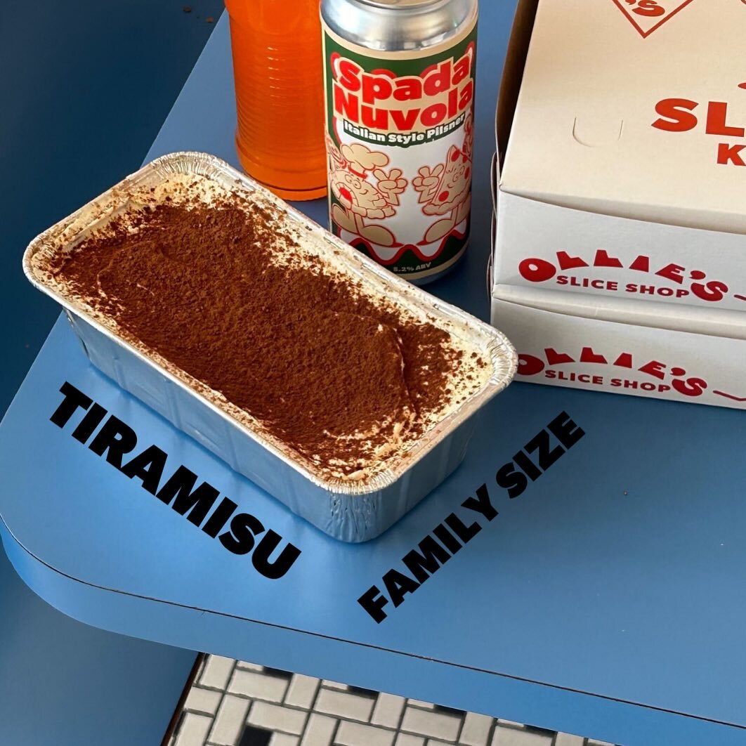 DESSERT! Mary&rsquo;s Tiramisu, family size! Available while they last!