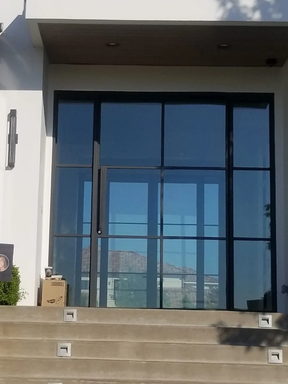 Single Door with Sidelights