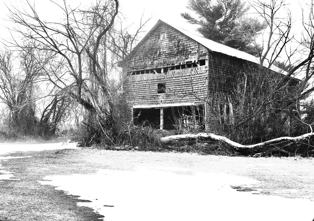 Lonely farm house