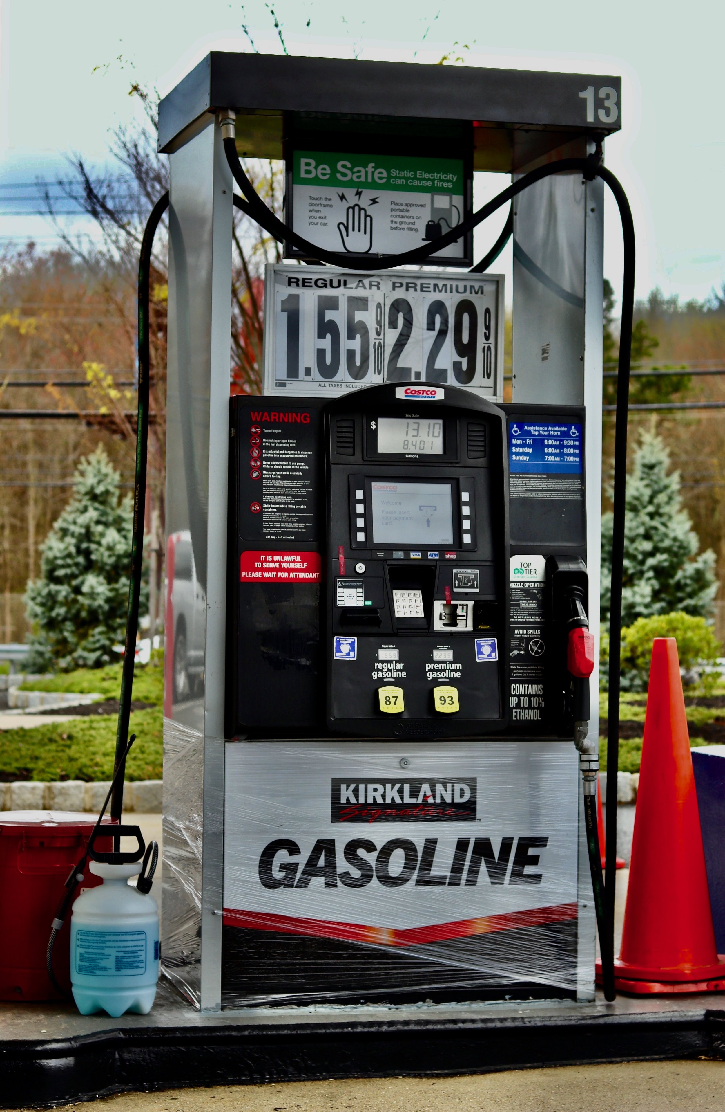 During Covid Lowest Gas Price Drop