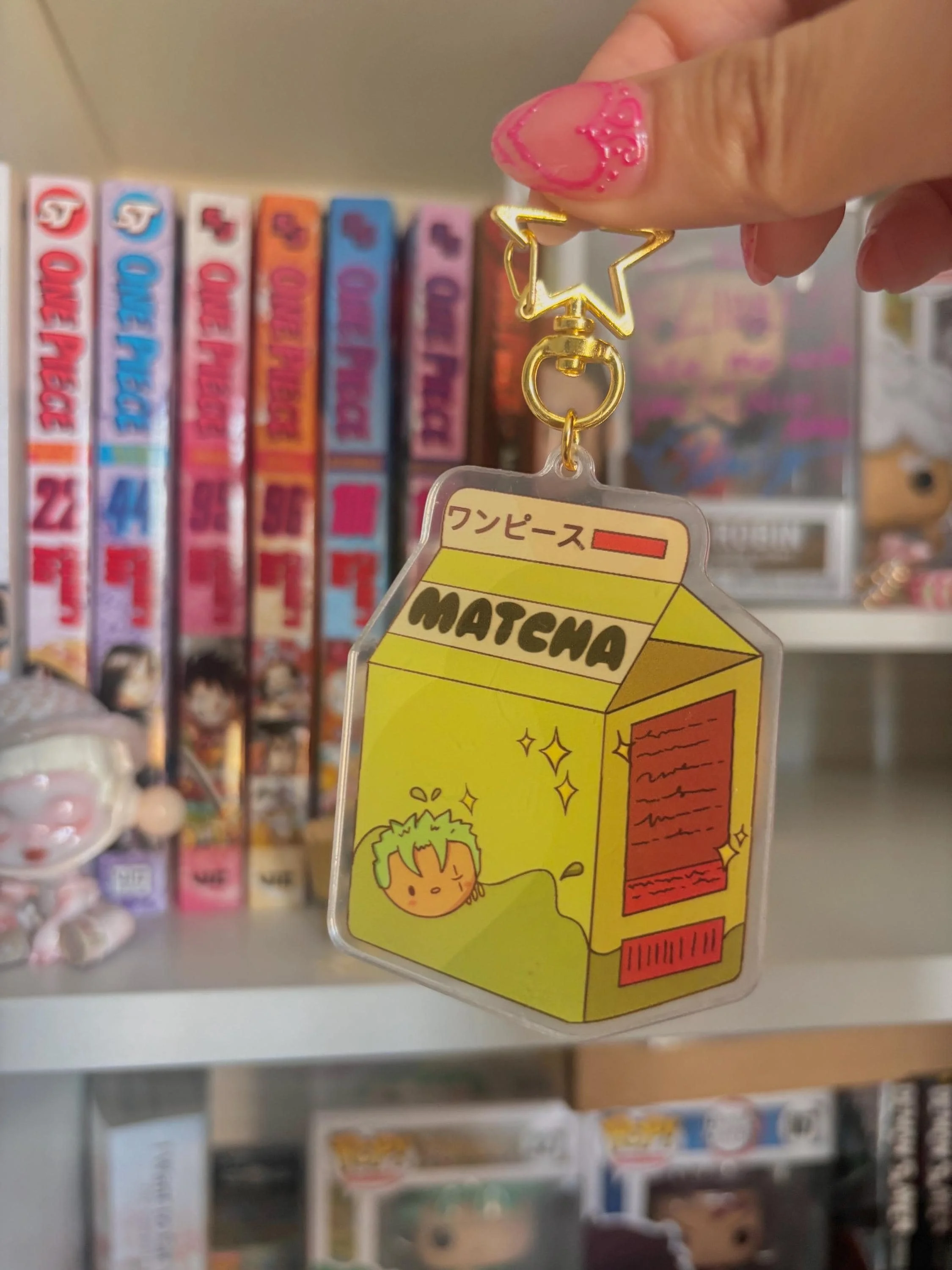 Zoro Matcha keychain