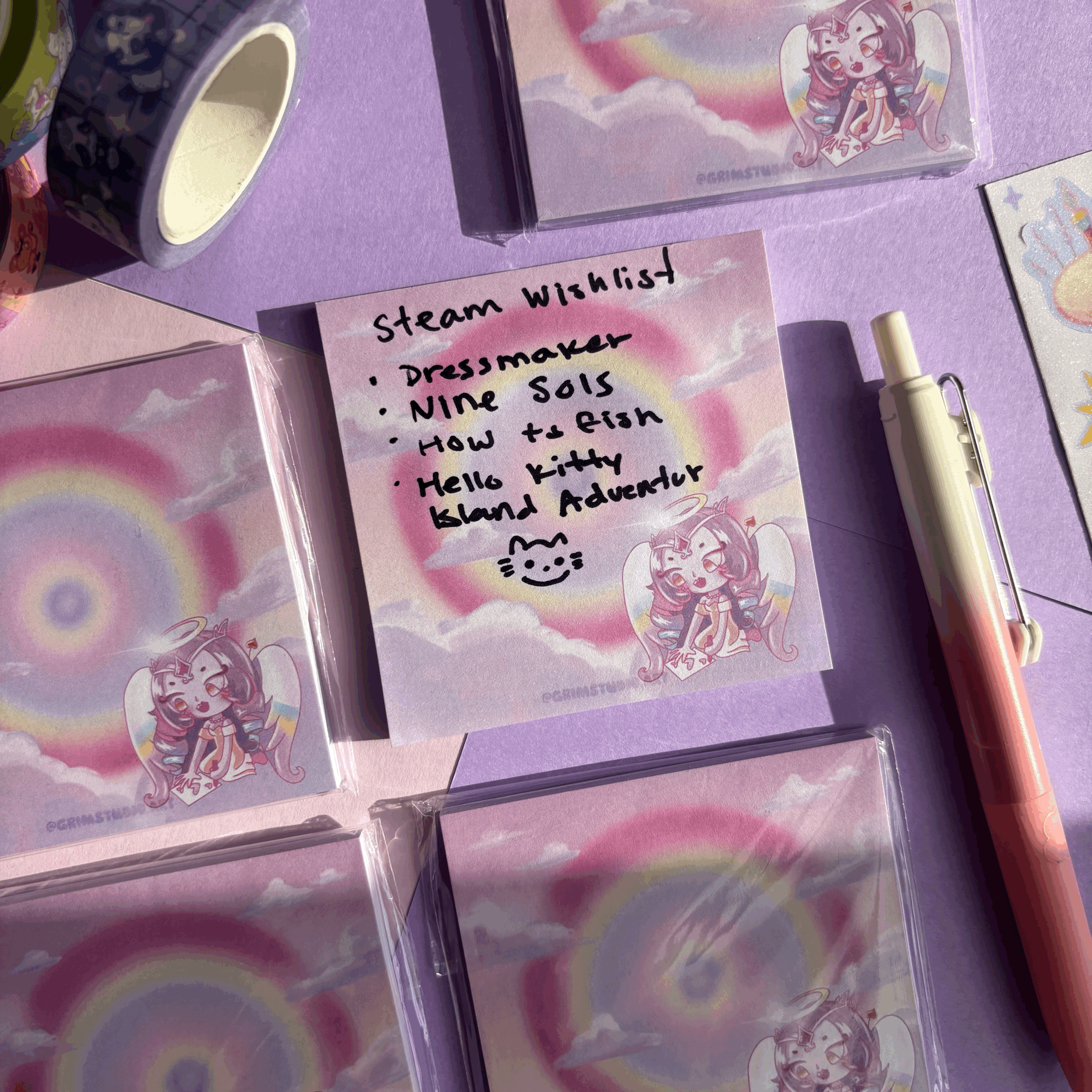 Cookie Sticky Notes