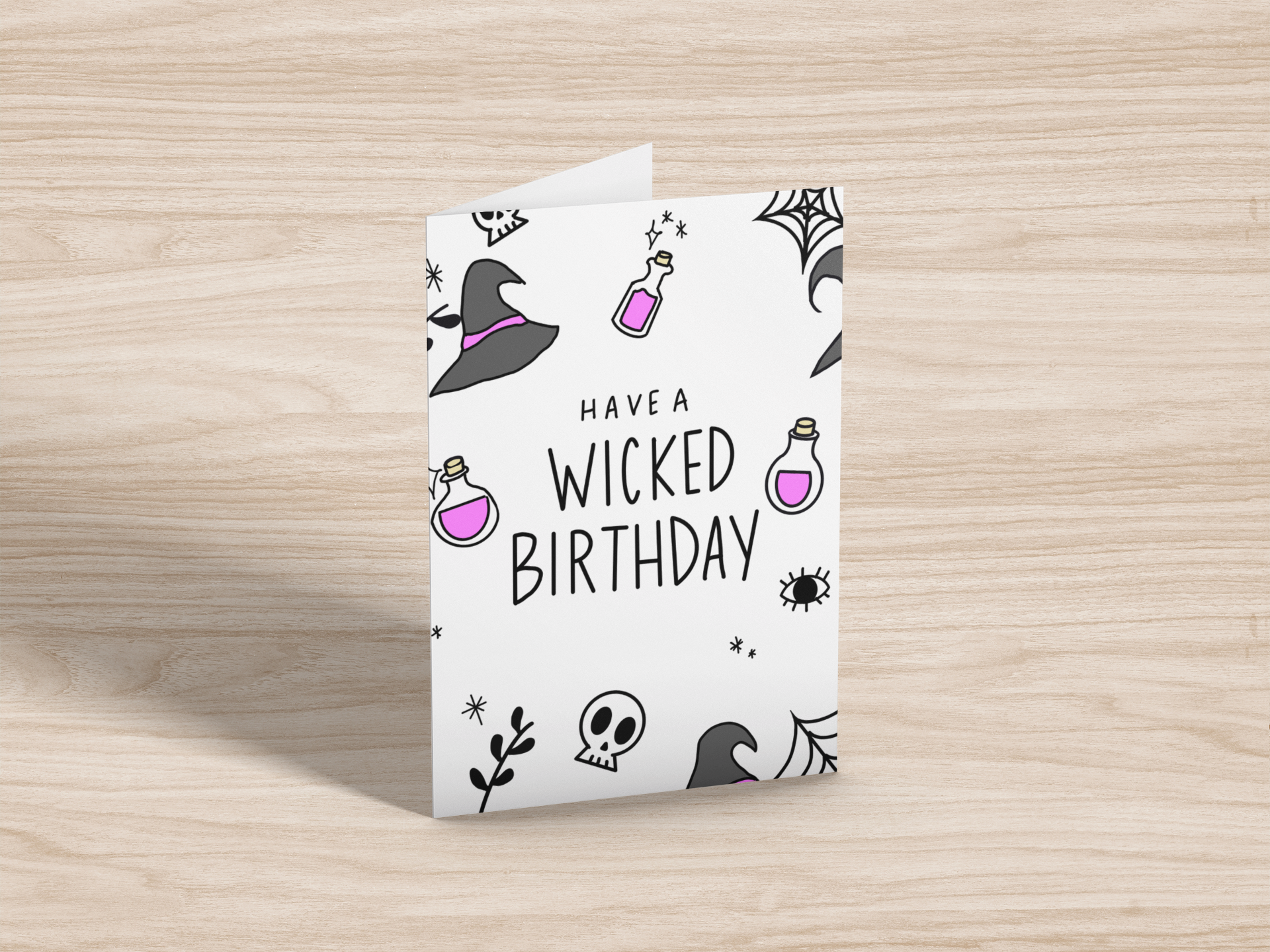 Wicked Birthday Card
