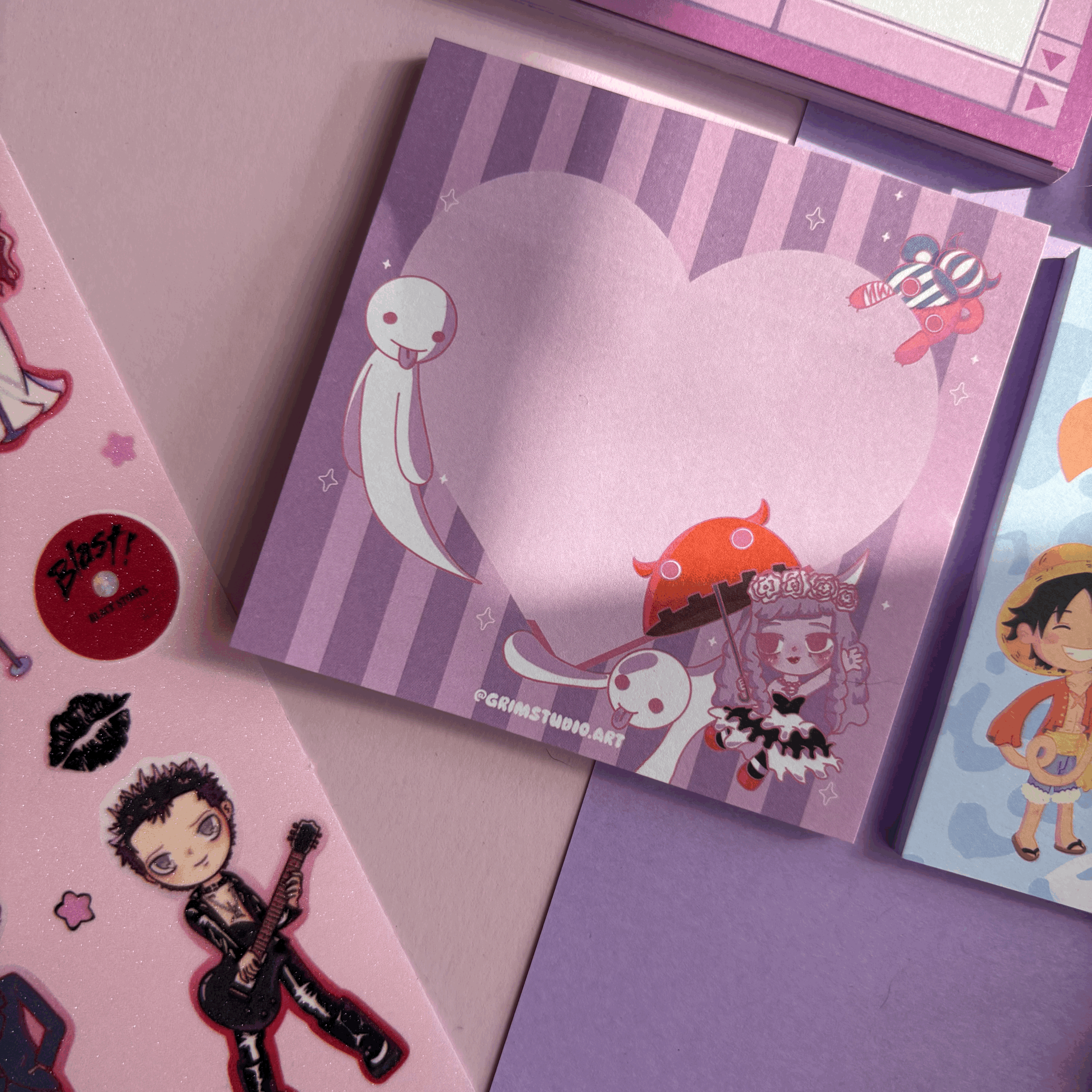 Ghost Princess Sticky Notes