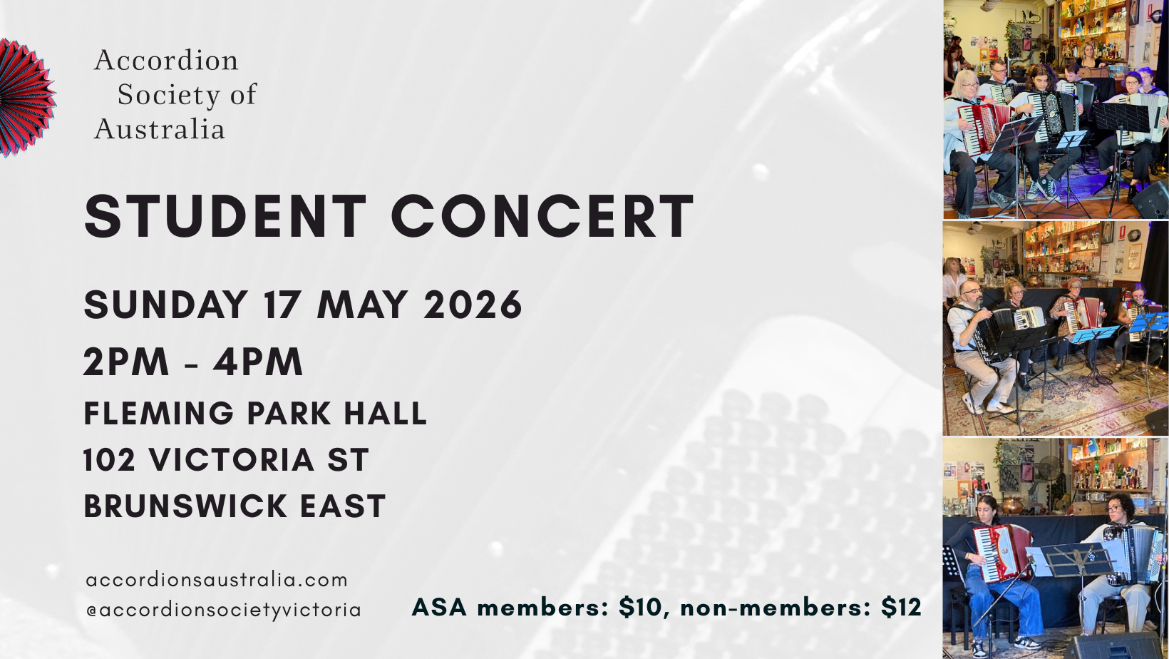 ASA Victoria Student Concert