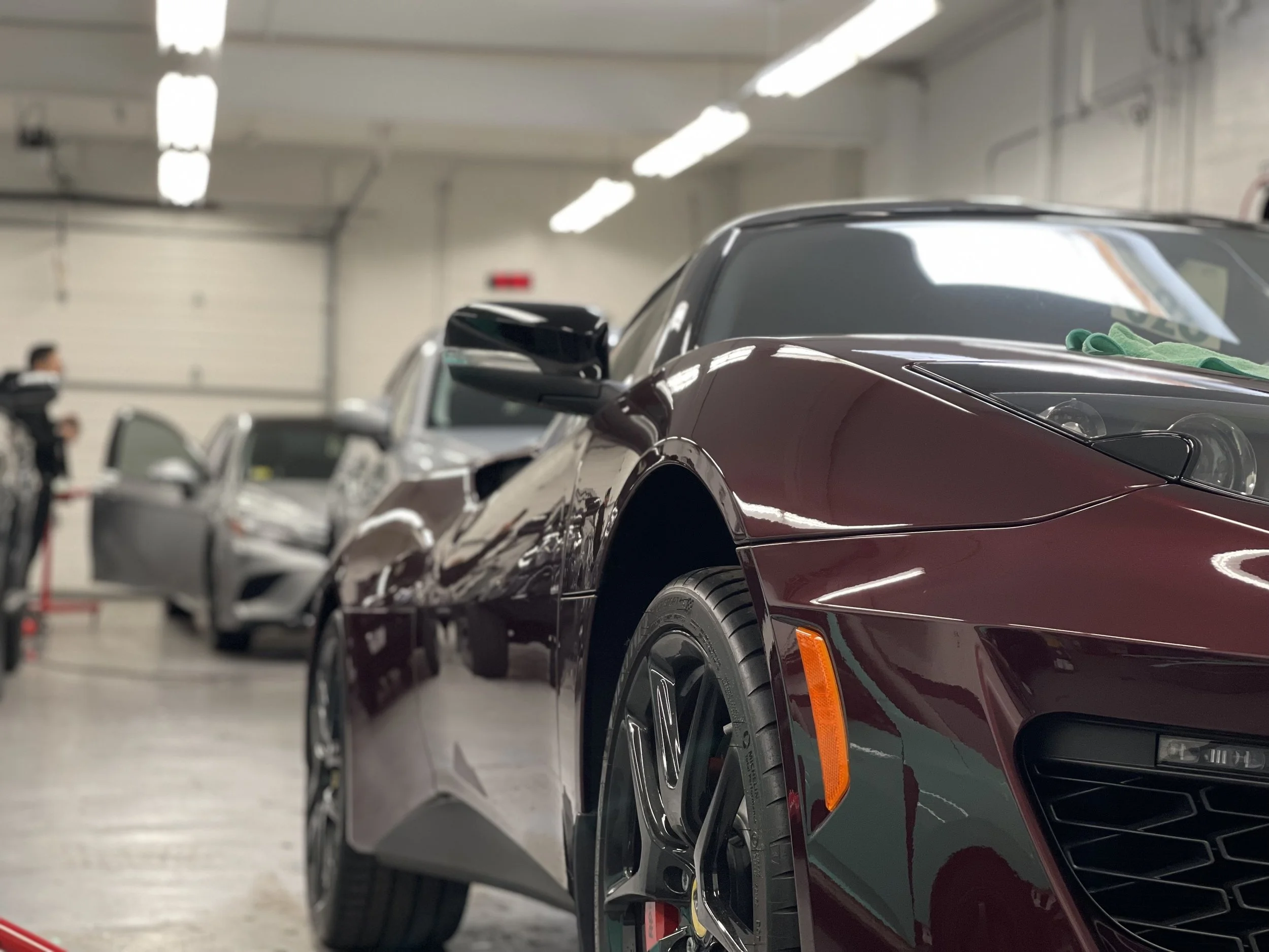 Ceramic coating and paint protection combo on lotus.jpeg