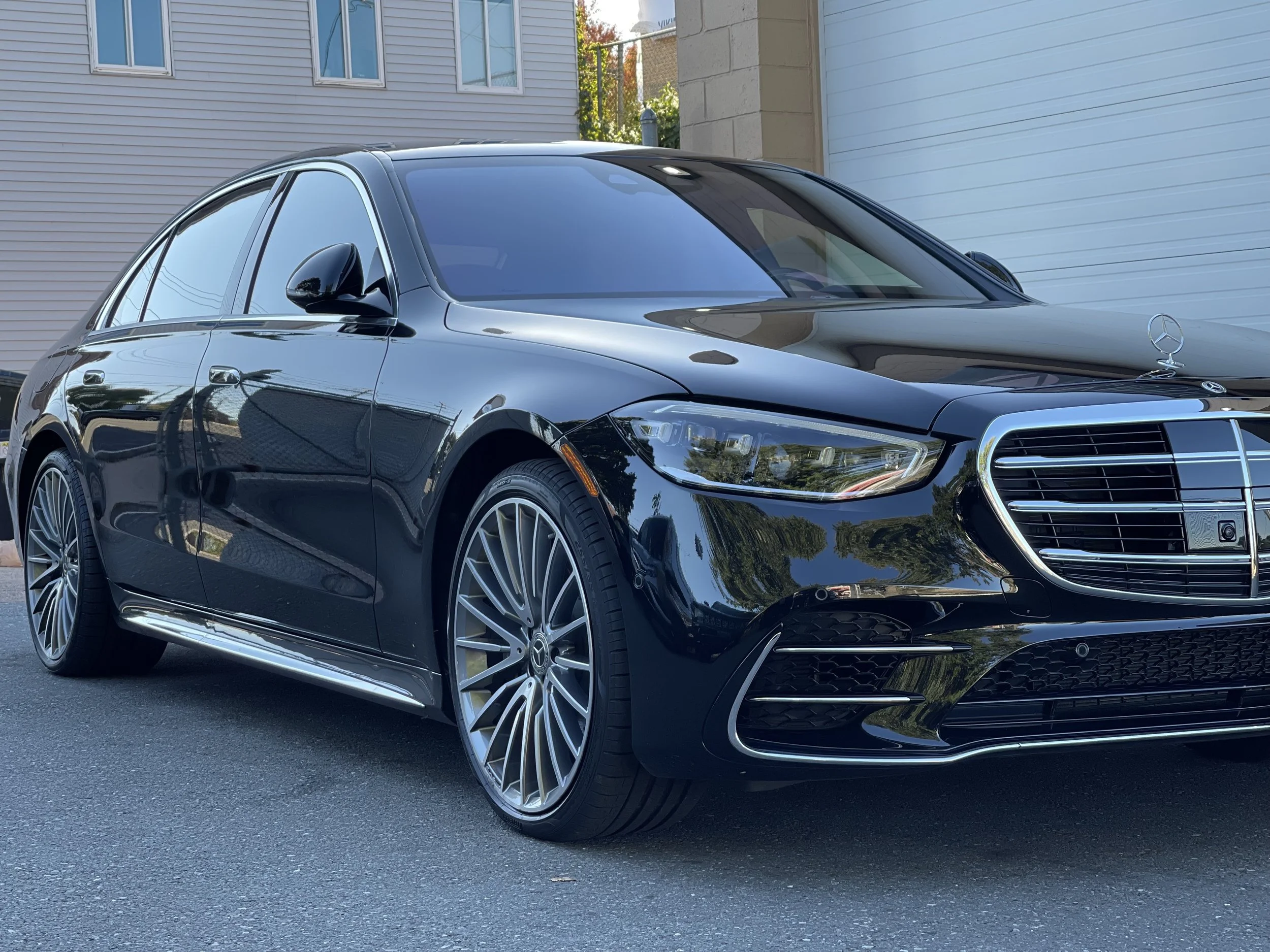 Professional window tinting on Mercedes Benz  in east greenwich.jpeg