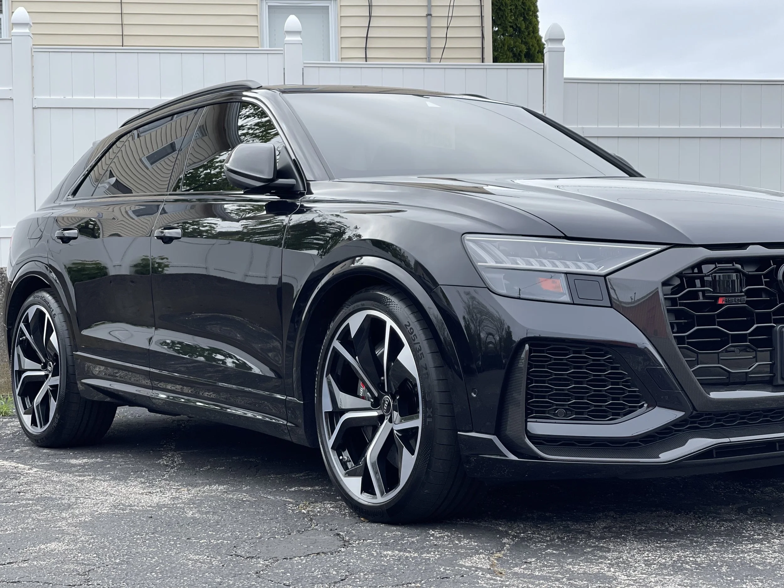 full body paint protection on Audi RSQ8 Barrington RI.jpeg