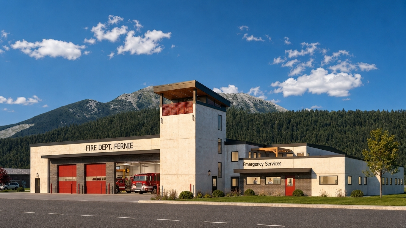 New Fire Hall - Fernie, BC
