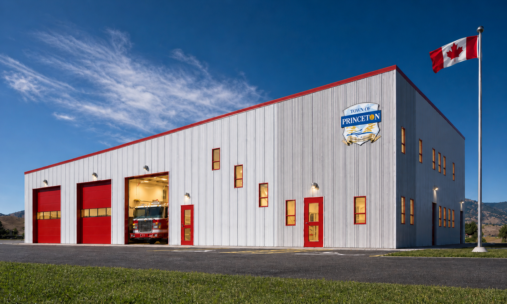New Fire Hall - Princeton, BC