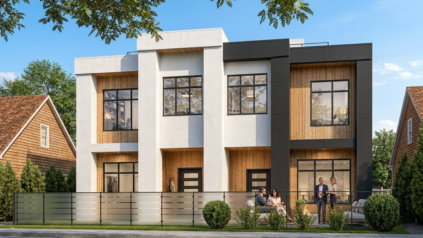 Infill  4-plex - Kelowna, BC