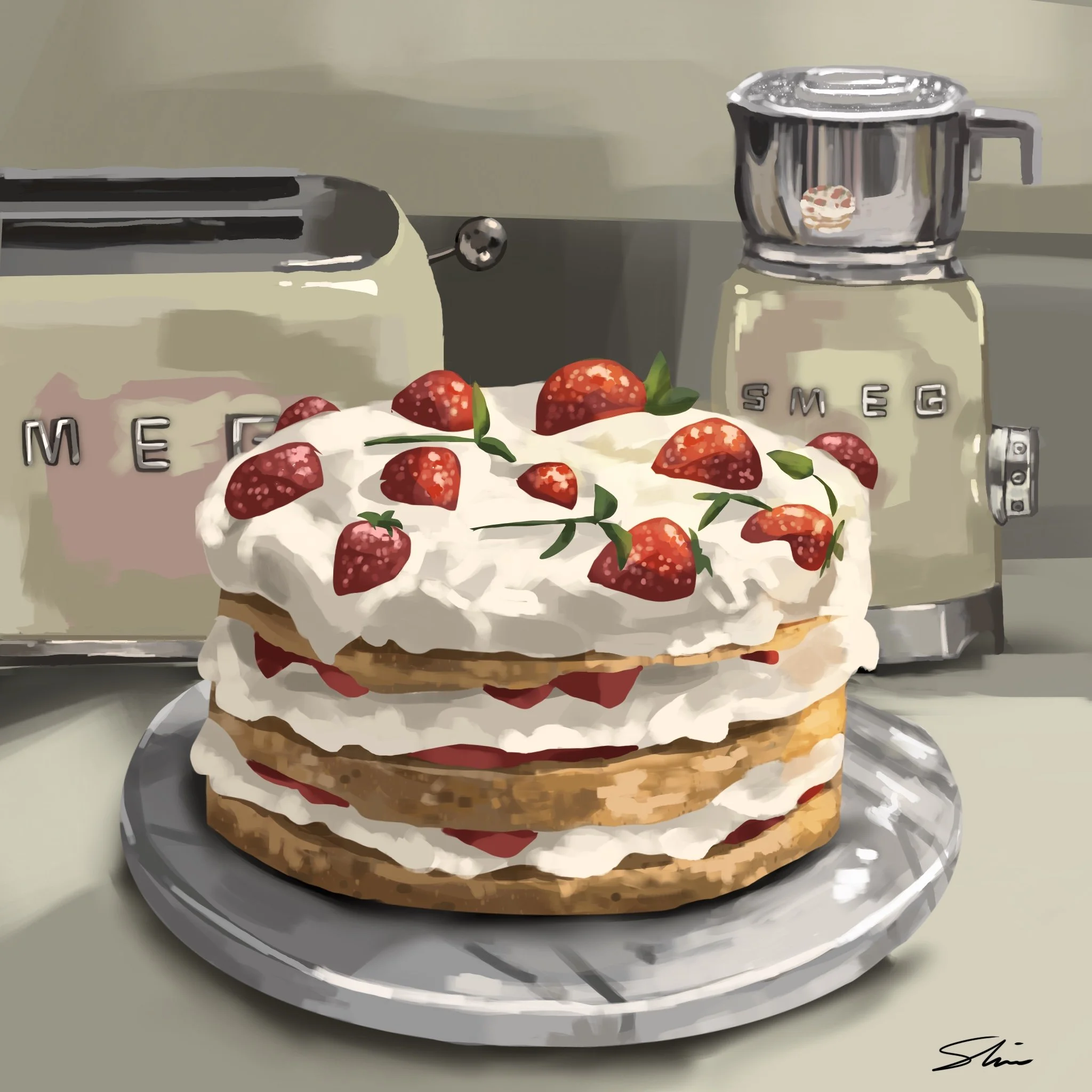 Strawberry cake .jpg