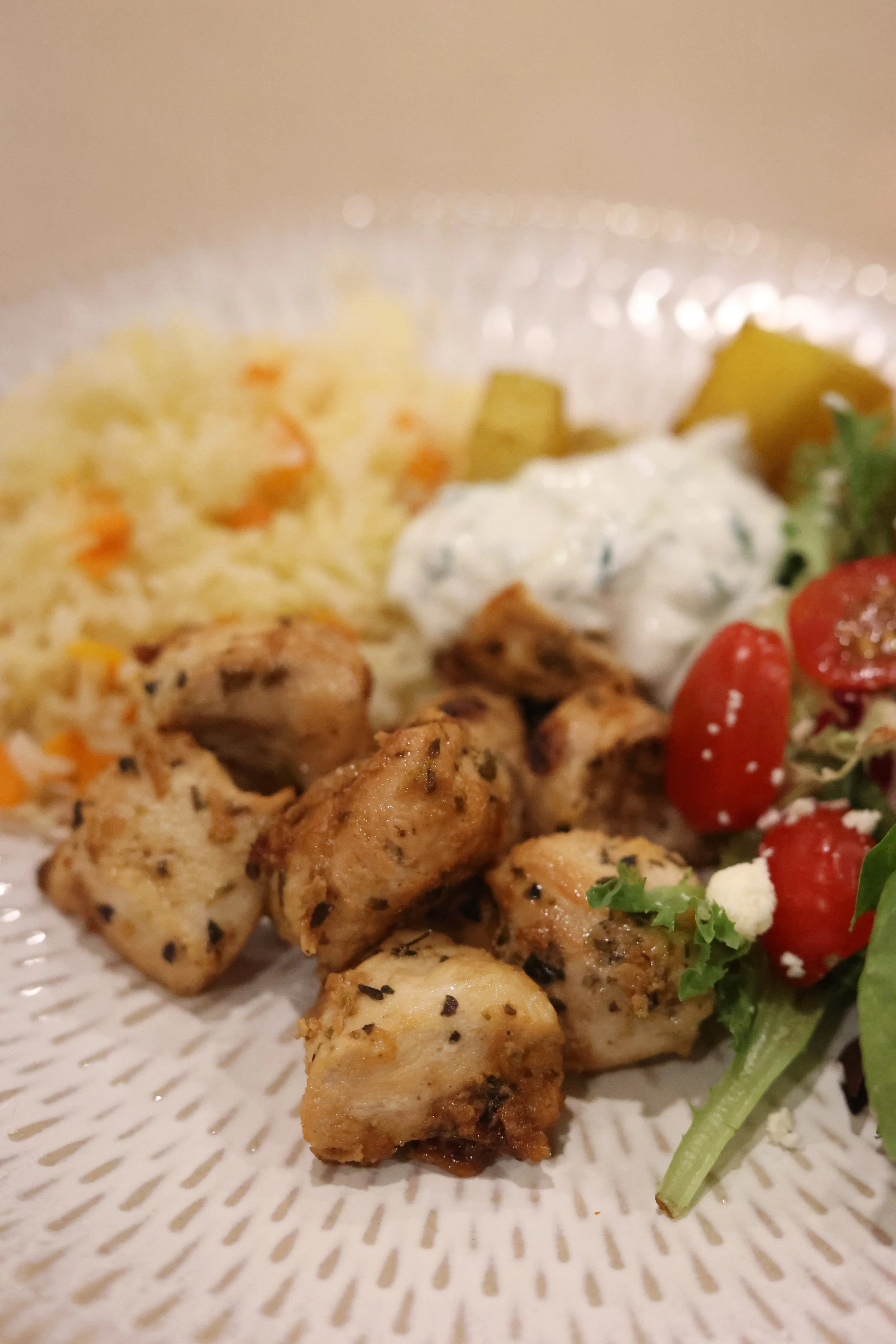 Simple Greek-Inspired Dinner (From Scratch)
