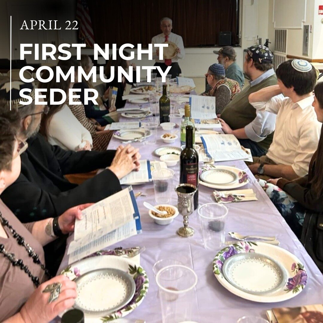 We invite you to join us at Ashreynu for the first Seder this Pesach (Passover). 

We're gathering together for a fun, casual, community Seder led by Rabbi Pearl, full of singing, learning, and eating. 

Visit the link in bio to RSVP.