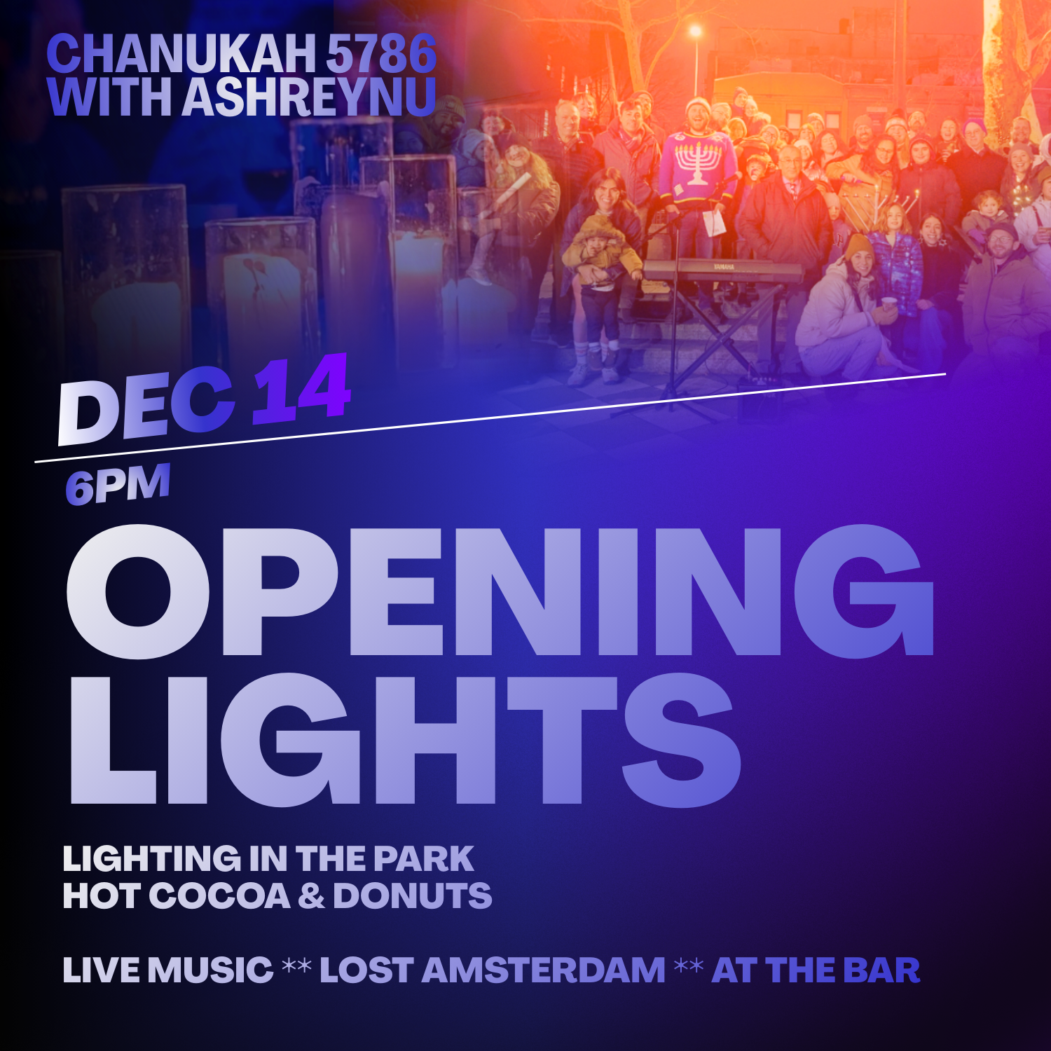 Opening Lights: Community Lighting &amp; Live Music