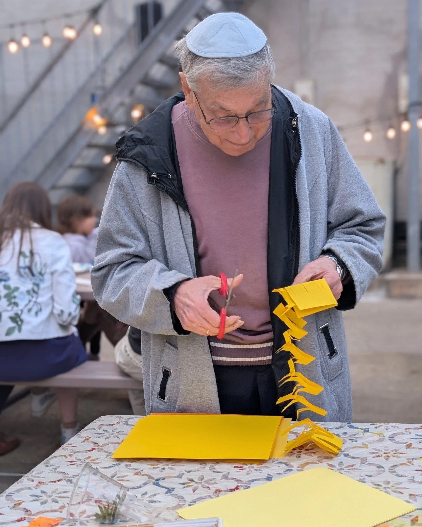 This week, we're wishing a happy birthday to Shlomo, our resident pan-flautist! Shlomo is always up for the music and down for a craft, and we love having his upbeat energy, impeccable Hebrew, geeky love for sci-fi, and endless repertoire of Greek an
