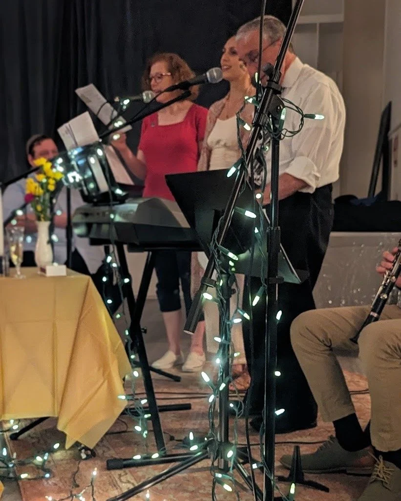 We were SO happy to have a moment of warm spring this week. Yea, it's rainy out now, so come join us tomorrow night and escape into the warm, cozy, musical, and welcoming spirit of Shabbat at Ashreynu. 

We're celebrating Shabbat Across America, a mo