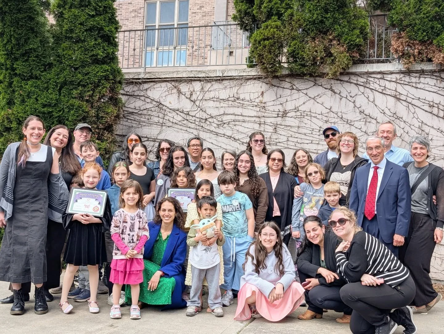 We're so proud of these kids! Another year of MASKIT completed, thanks to these truly kind, clever, and caring kids, their joyful and dedicated teachers, our community of committed parents, the loving and wise Rabbi Pearl, and the one and only Morah 