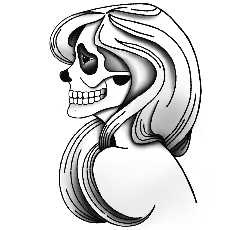 Skeleton Beauty
