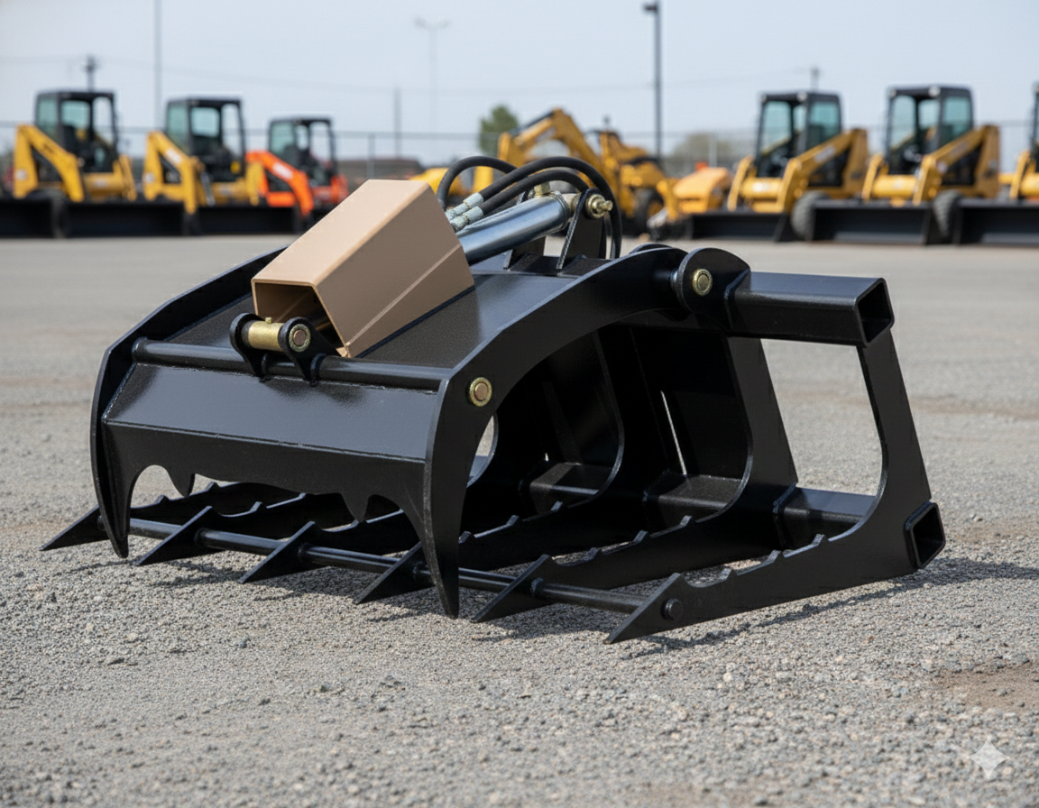 Mini Root Grapple | AR400 Steel | Extreme Duty 265 lbs — Thyial Industries