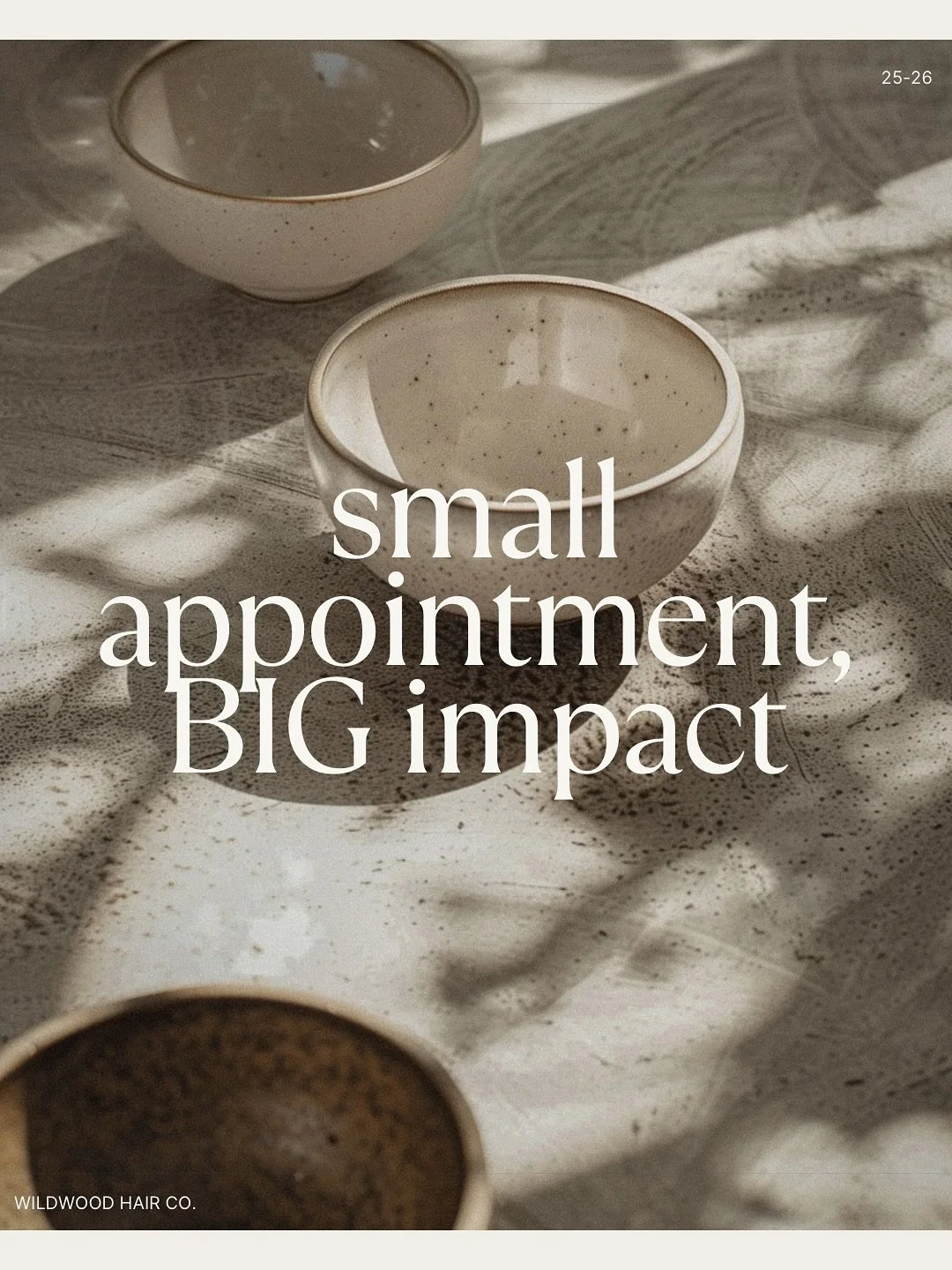 Sometimes it&rsquo;s not the full transformation that makes the biggest difference&mdash;it&rsquo;s the consistent, smaller services that keep your hair healthy, vibrant, and effortless to style every day. 

These visits not only maintain your look, 