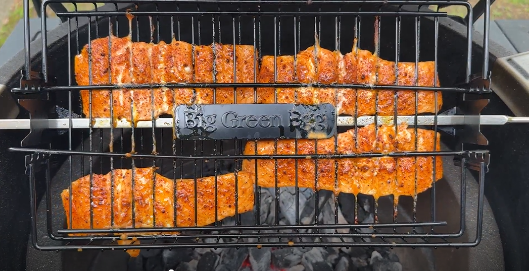 Chilean Salmon on the Big Green Egg