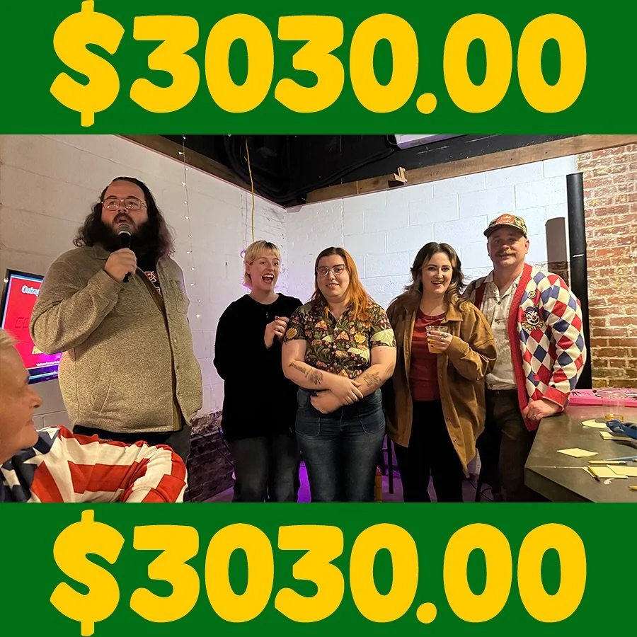 We are so excited to announce that with all of your generous donations and the generous support of @highcommandthrash @pattywagonma @woodenbakeryworcester @woodenbarworcester @wootenannycomedy and the incomparable OUTRAGEOUS GREG, the Snap Benefits B