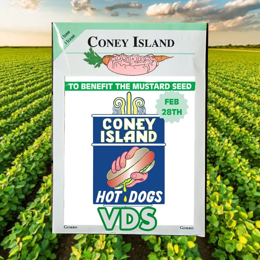 VEGGIE DOG CONTESTANT ANNOUNCEMENT: Theyyyrrrrrrreeeee back! @georgesconeyislandhotdogs is BACK in the Safari, but maybe not the way you expect! February 28th at @newtraditioncompany come see what they have cooking up!