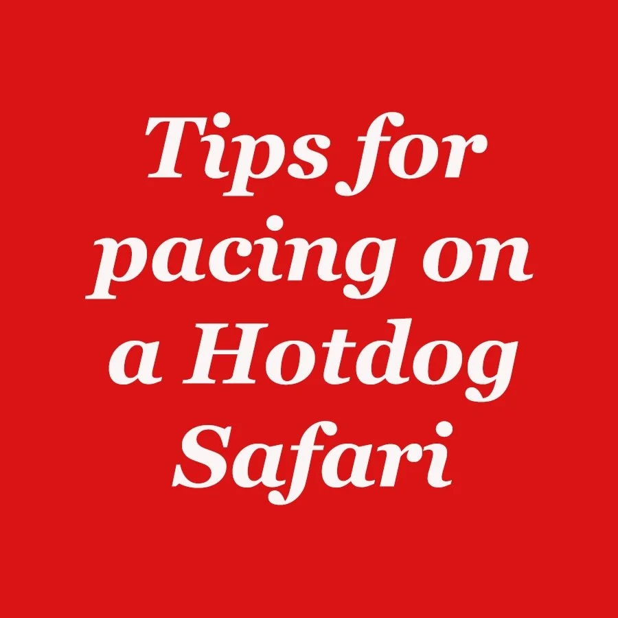 You may be asking yourself "How am I going to eat all those dogs?" We have been doing this for many years and have several tried and true methods.