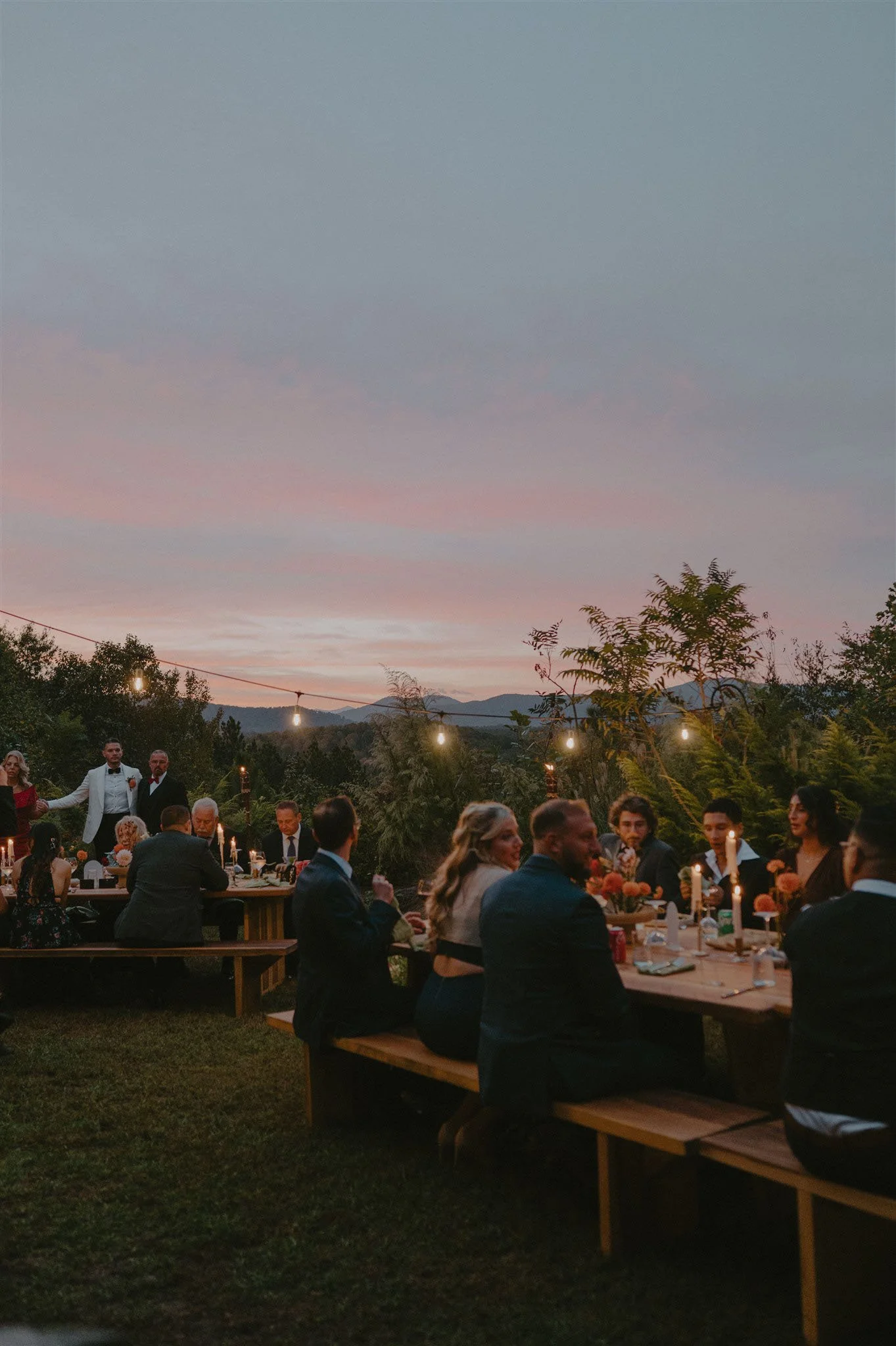 A Simple Blue Ridge Wedding Weekend Timeline at House Boheme