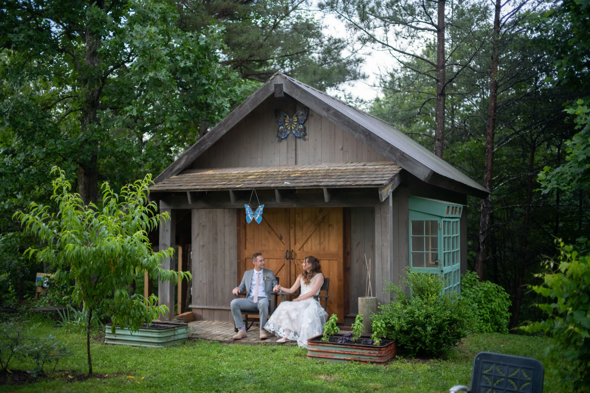 Private Photo Sessions Along Forested Trails Beside House Boheme Babbling Brook