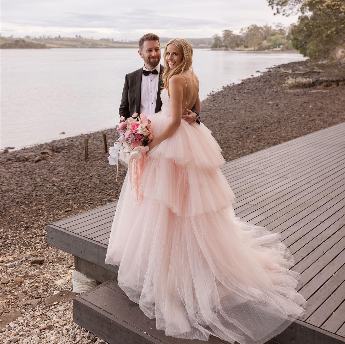 Elly + Tim&rsquo;s stunning wedding was recently featured in @hellomaymagazine alongside some very kind words the couple shared about us 🥰

&ldquo;@hubertanddan were a must from the moment we decided to get married in Launceston. They are widely kno